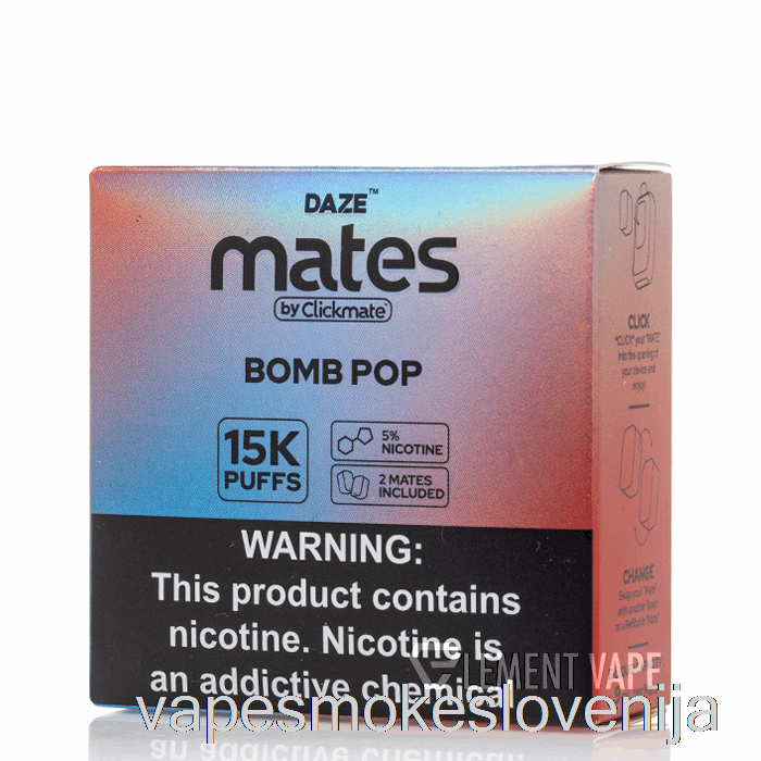 Vape Petrol 7 Daze Mate Pods Bomb Pop